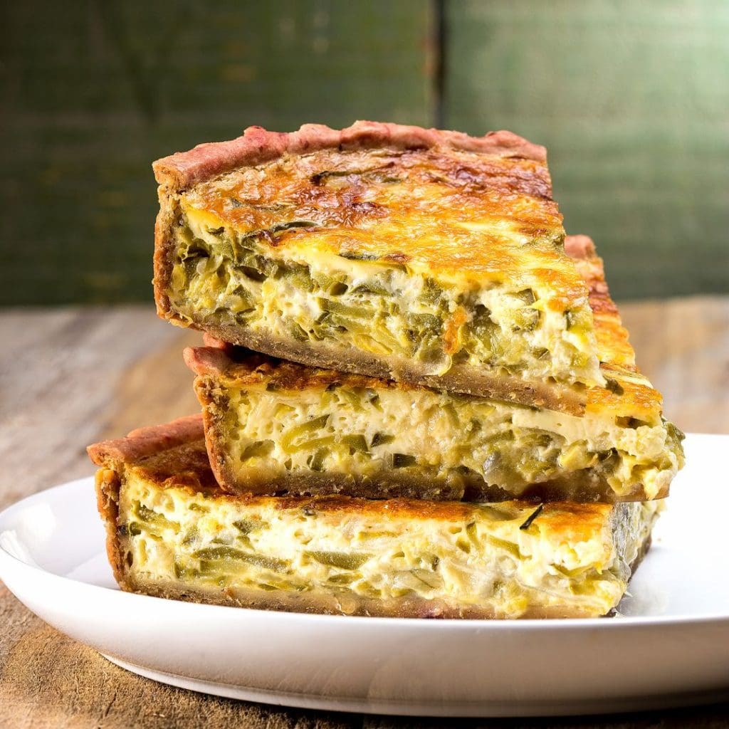 tarte aux poireaux