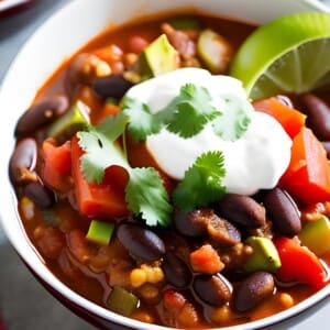 chili con carne vegetarien