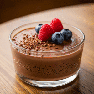 recette de mousse au chocolat