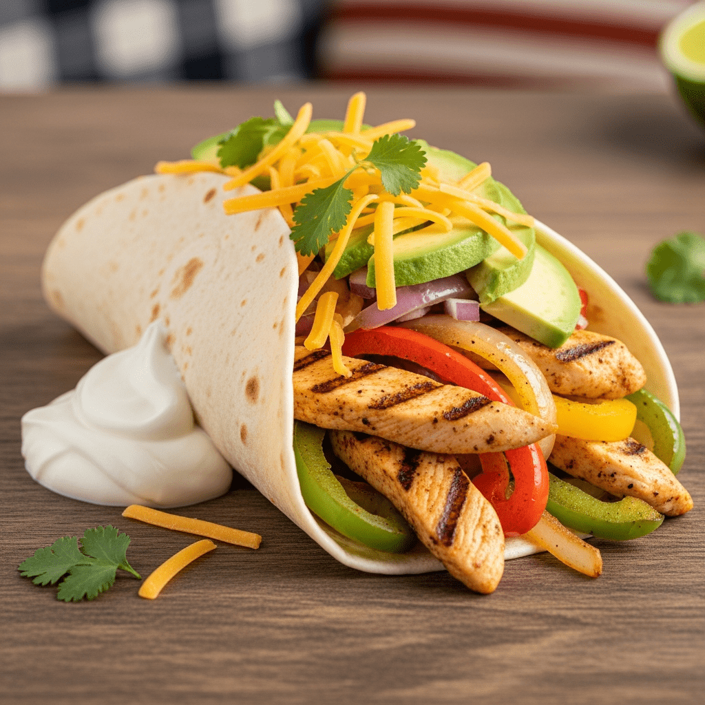 recette fajitas poulet