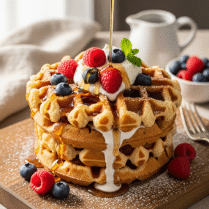recette gaufre rapide