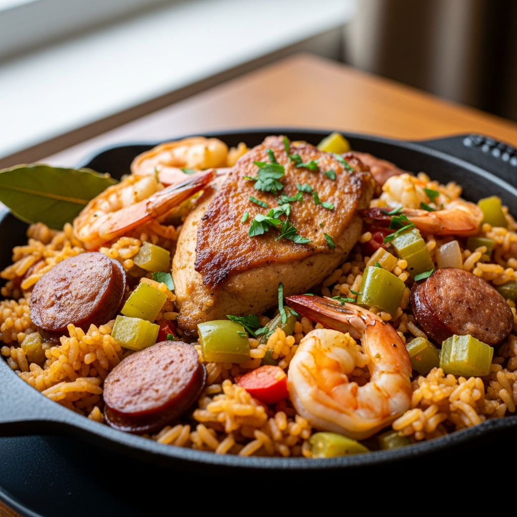 Recette jambalaya créole facile et savoureuse