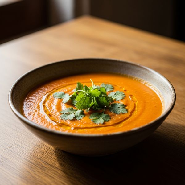 Recette lentille corail : soupe crémeuse et parfumée