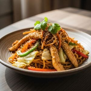 recette nouilles chinoises