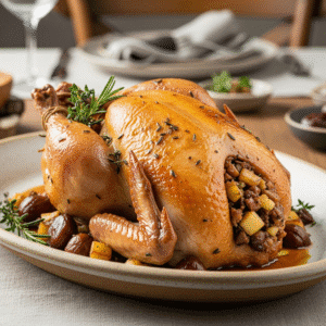 recette poularde noel