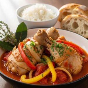 recette poulet basquaise