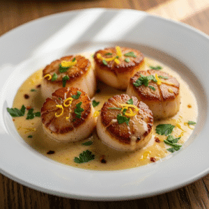 recette saint jacques noel