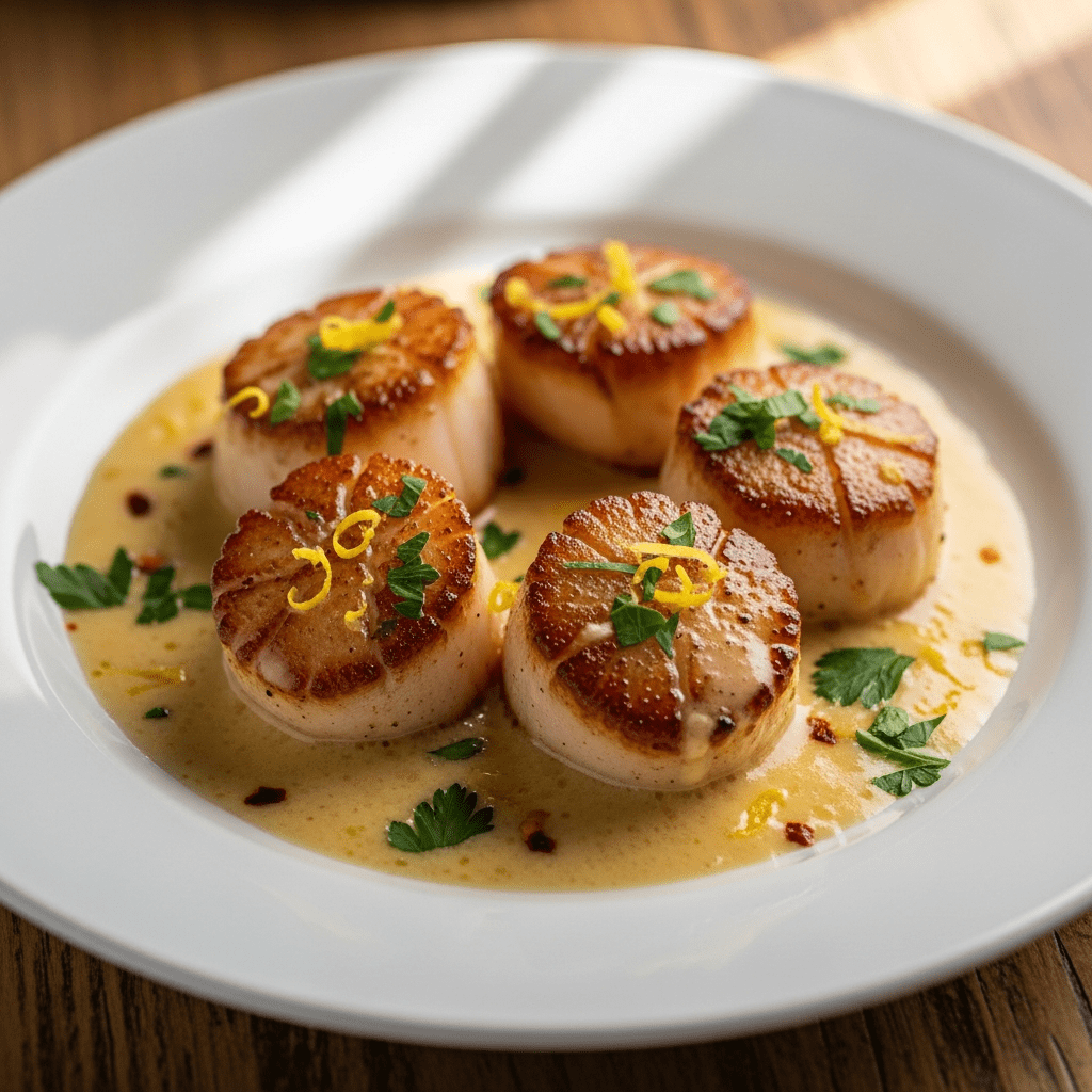 recette saint jacques noel