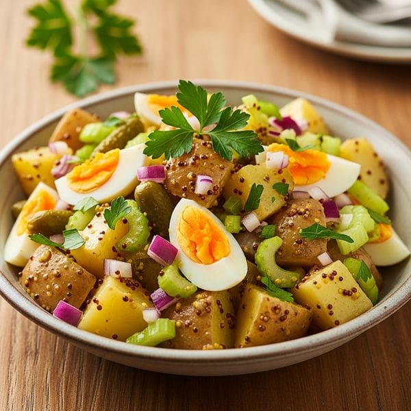 Recette salade de pomme de terre facile et savoureuse