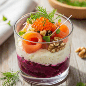recette verrine noel