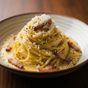recettes ptes la carbonara