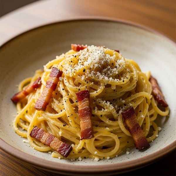 Recette carbonara traditionnelle et rapide