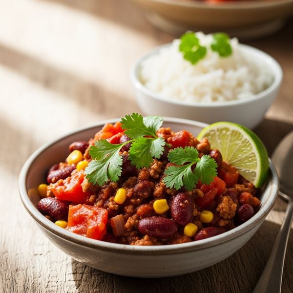 recette chili sin carne