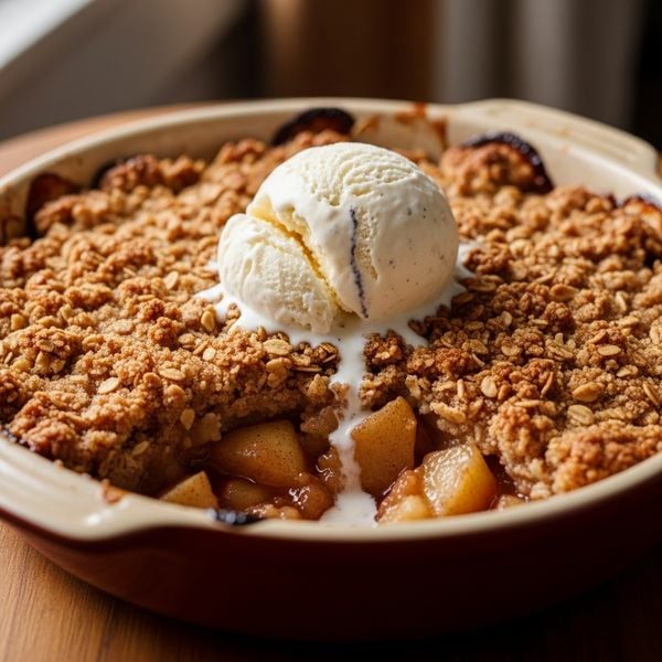 recette crumble pomme