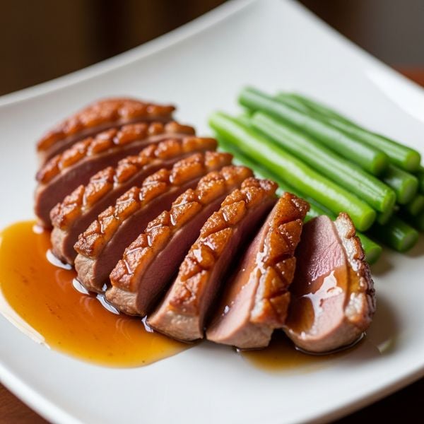 Recette magret de canard rôti au miel et balsamique