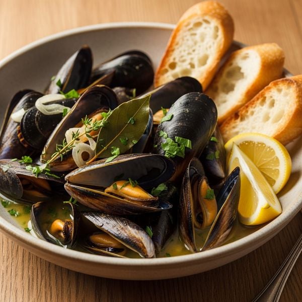 Recette moules marinières : moules au vin blanc faciles