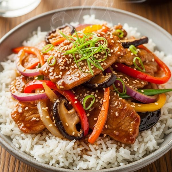 Recette sauté de porc au miel et soja – recette sauté de porc rapide