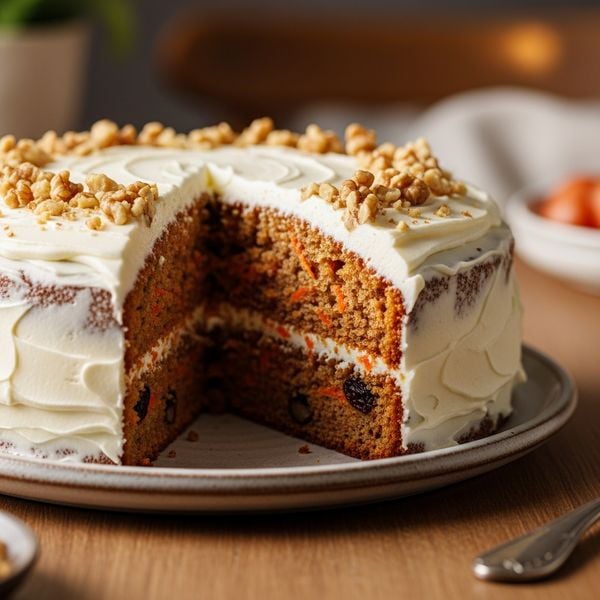 Recette carrot cake moelleux au cream cheese
