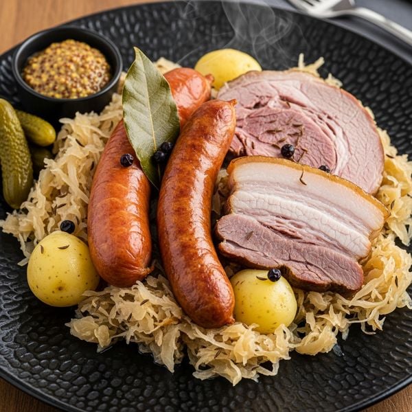 Recette choucroute alsacienne traditionnelle – recette choucroute garnie