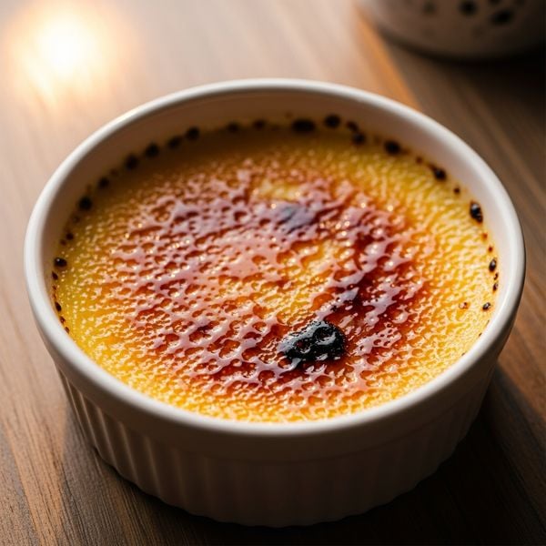 Recette creme brulee : crème brûlée classique et onctueuse