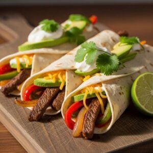 recette fajitas au boeuf