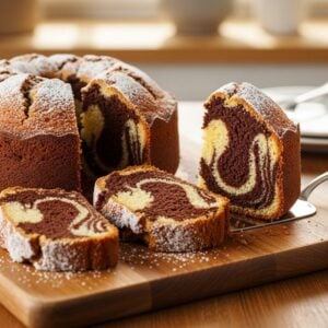 recette gateau marbr