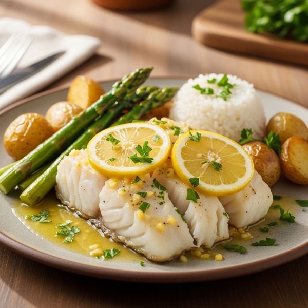 Dos de cabillaud au four au beurre citronné facile et rapide