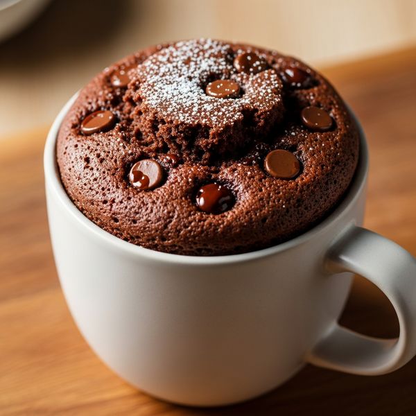 Mug cake recette sans oeuf ultra moelleux au chocolat