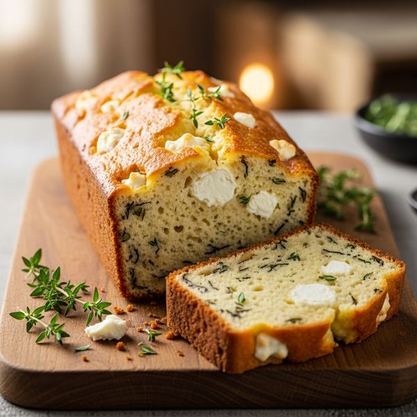 Recette cake au chèvre moelleux et facile