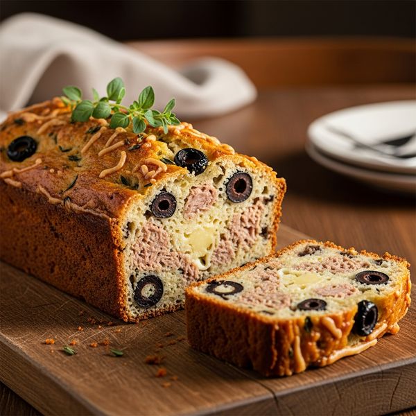 Recette cake au thon et olives facile et moelleux