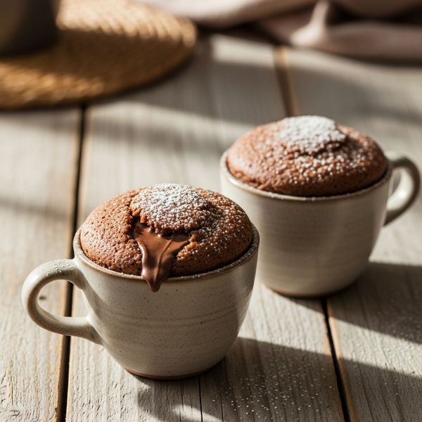 Recette mug cakes Nutella ultra moelleux en 5 minutes