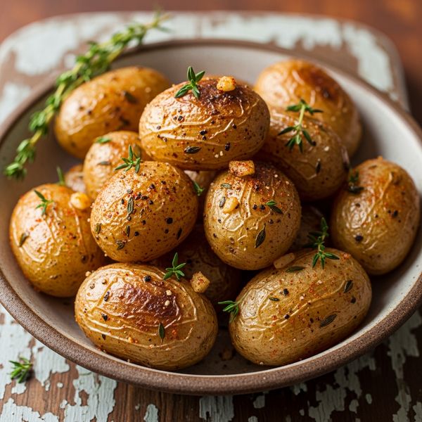 Recette pommes de terre grenaille au four : croustillantes et fondantes