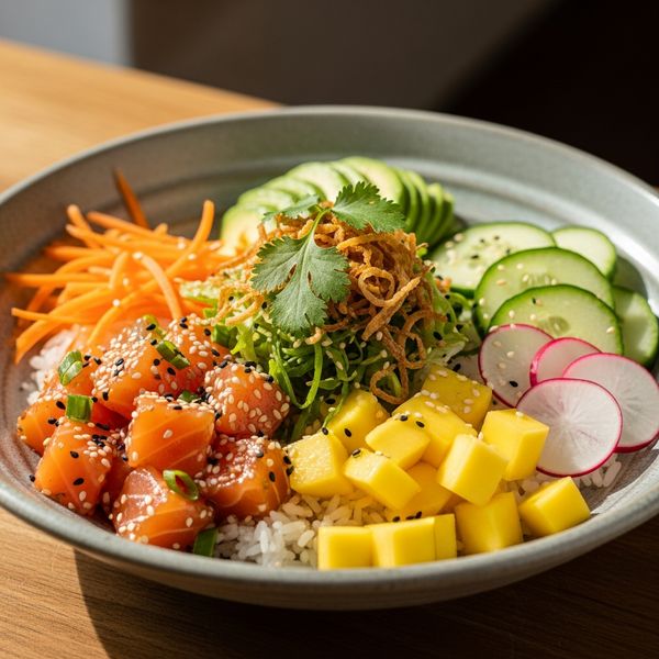 Recette poke bowl : le bowl frais, équilibré et ultra gourmand