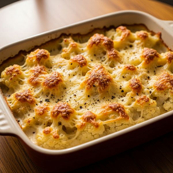 Recette gratin de chou fleur facile et crémeux